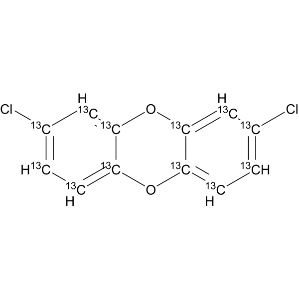 2,8-Dichloro dibenzo-p-dioxin-13C12
